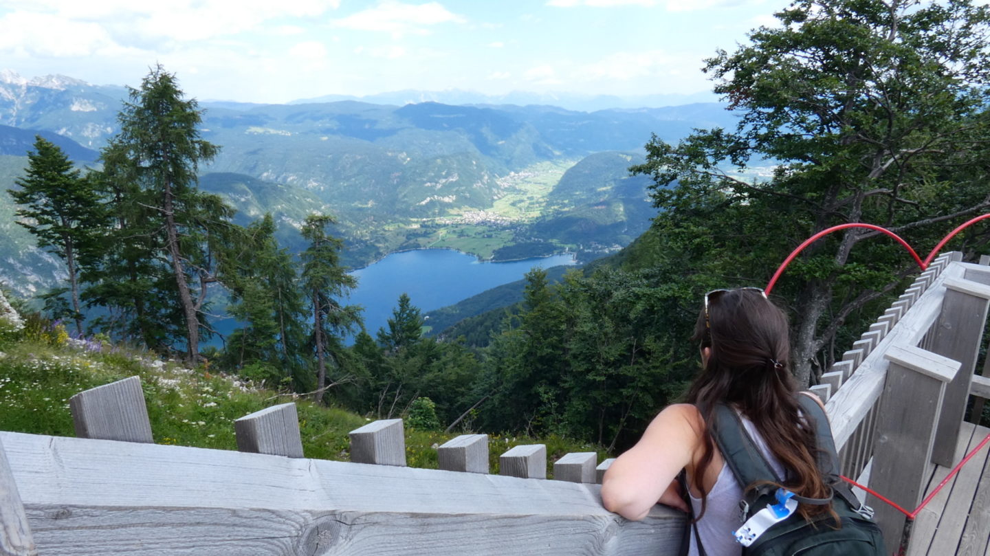 bled or bohinj views from over lake bohinj