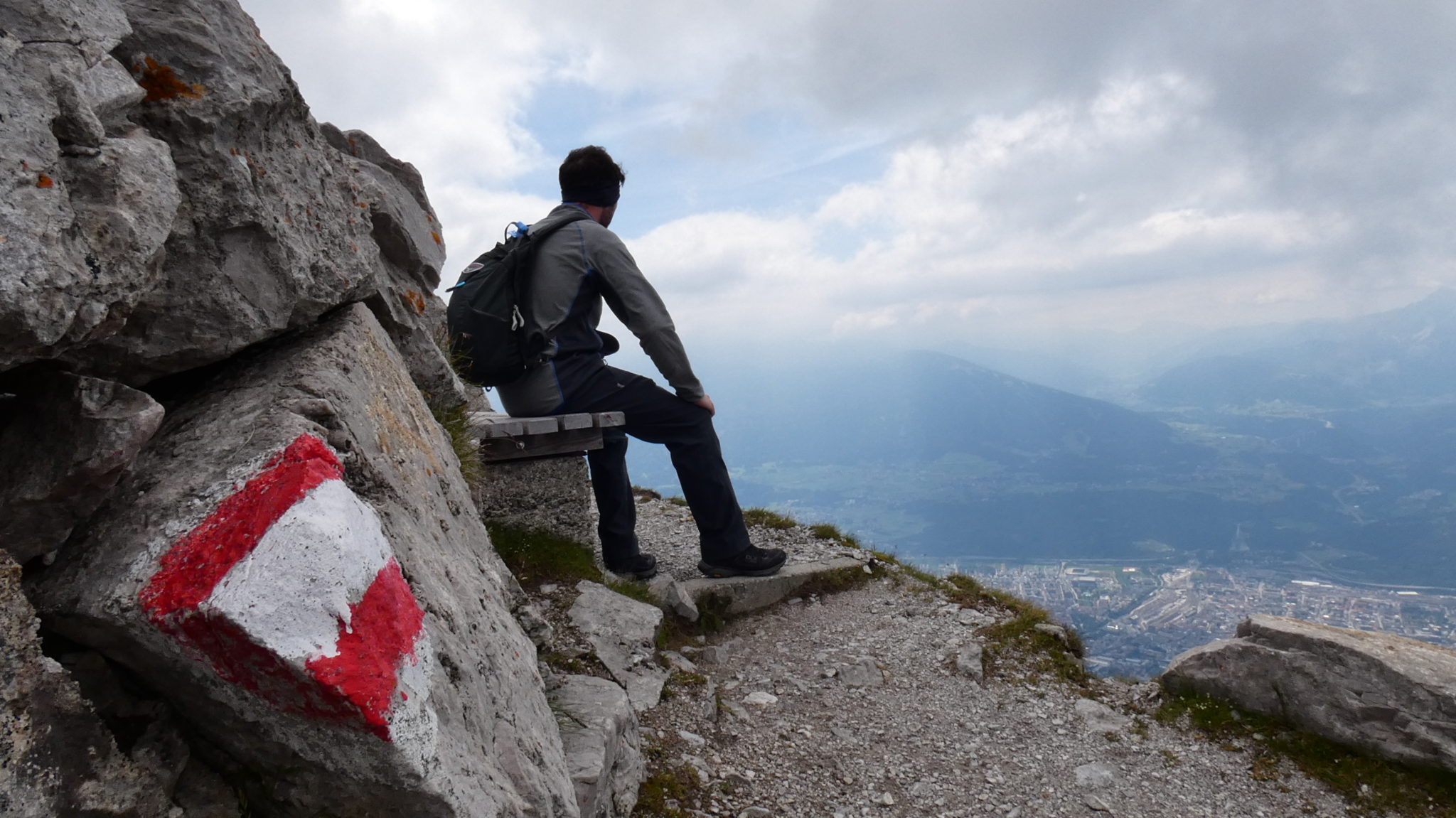 the top innsbruck during our 24 hours in Innsbruck