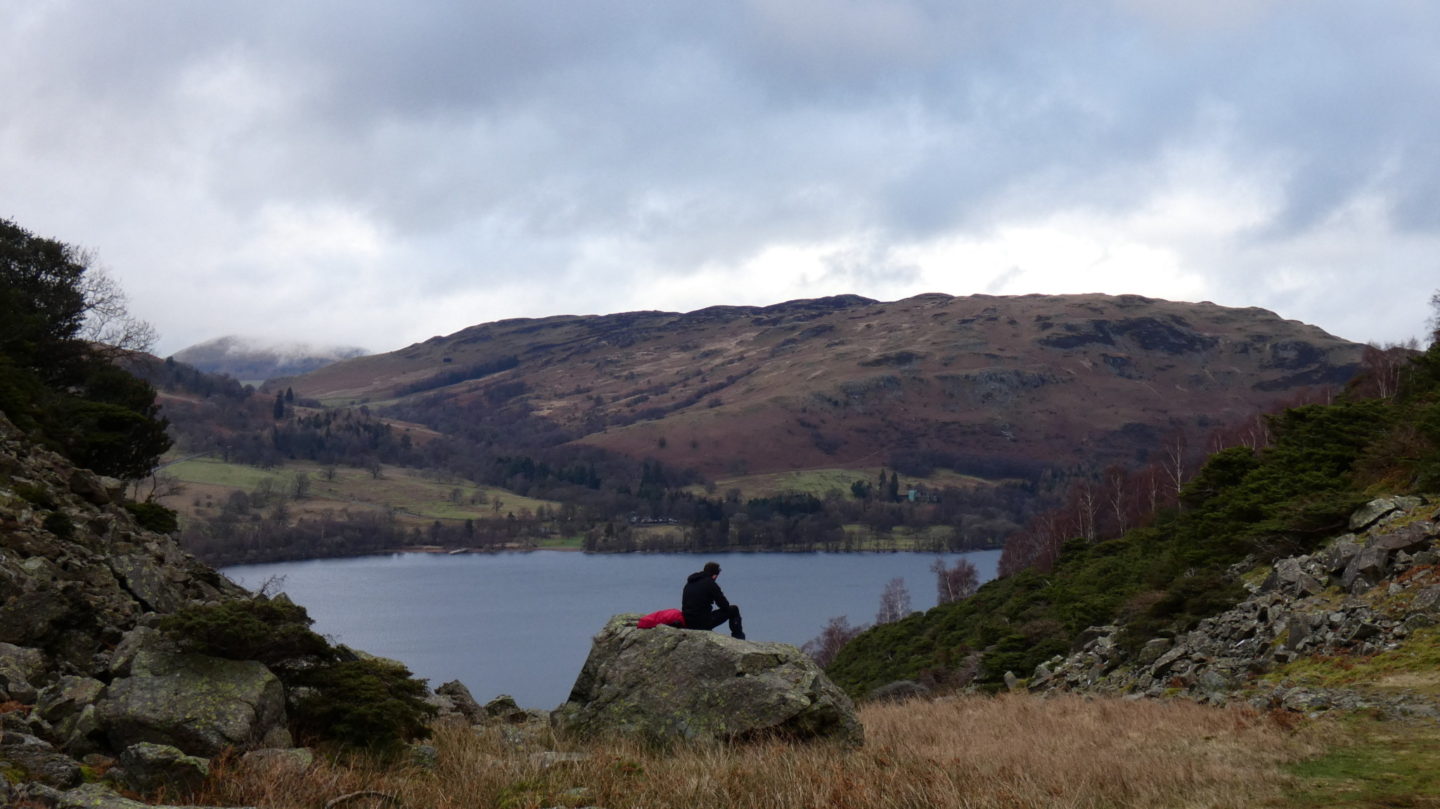 Views through the mountains around Ullswater