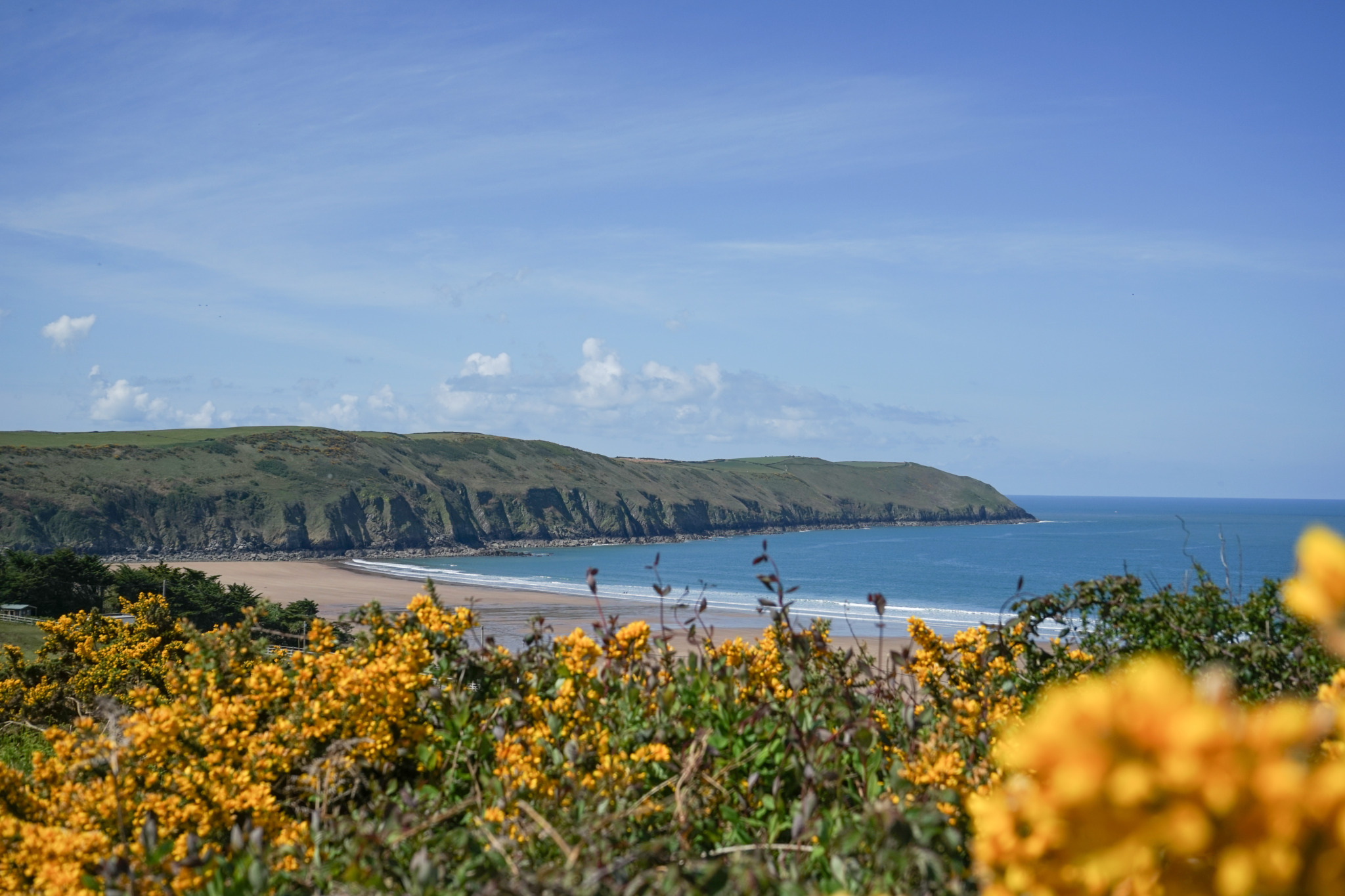 putsborough views during our North Devon itinerary