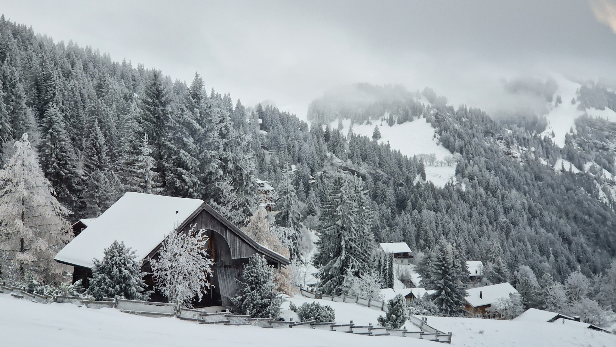 winter in switzerland